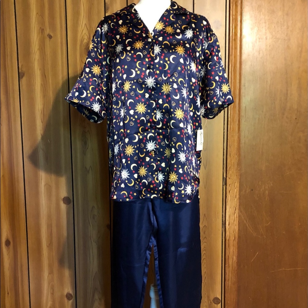 Emma C Stars & Moons Pajama Set